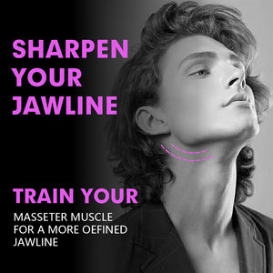 Étiquette personnalisée Jawline <span class=keywords><strong>Gum</strong></span> 13X Supports plus durs Obtenez un visage défini <span class=keywords><strong>Chewing</strong></span>-<span class=keywords><strong>gum</strong></span> dur Supplément végétalien 40 gommes - Product Image 3