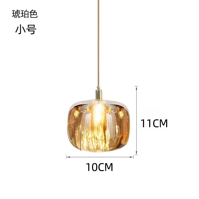 Tamaño pequeño 10cm ámbar