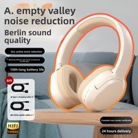 Headset Gaming Nirkabel Cross-border New DR86 Over-ear dengan ANC (Active Noise Cancellation) dan Daya Tahan Baterai 5.3 Jam