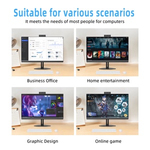 <span class=keywords><strong>PC</strong></span> tout-en-un avec Intel I3 I5 I7 DDR4 8 Go SSD 256 Go 512 Go Vesa Machine à café Écran LCD Meilleure vente pour un usage domestique - Product Image 5