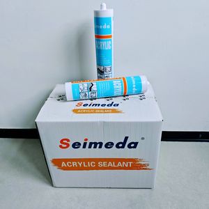 Adhésif de remplissage d'écart OEM Mastic en <span class=keywords><strong>silicone</strong></span> acrylique <span class=keywords><strong>blanc</strong></span> et noir adapté <span class=keywords><strong>à</strong></span> la décoration de la maison - Product Image 4