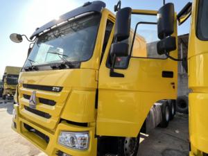 Camion tracteur d'occasion Sinotruk Euro2 Diesel 6X4 à direction à gauche HOWO 10 roues avec capacité de charge de 21-30T, 371 ch, caméra arrière 360° - Product Image 5