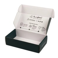 Caja de correo de envío Kraft de cartón de comercio electrónico de embalaje de papel corrugado pequeño