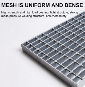 Grille creuse en acier galvanisé expansé - Escaliers extérieurs <span class=keywords><strong>Caillebotis</strong></span> & Grille de protection contre les inondations Matériaux de construction - Product Image 2