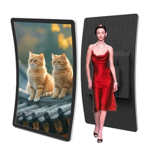 Gran oferta, pantalla curva montada en la pared de 32 pulgadas, pantalla táctil 4K, <span class=keywords><strong>Monitor</strong></span> de ordenador para juegos de negocios, nuevo diseño para uso en interiores IP65 - Product Image 6