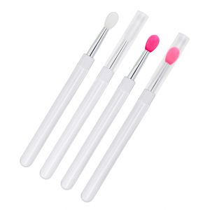 Pinceau à maquillage en silicone <span class=keywords><strong>pour</strong></span> les <span class=keywords><strong>ongles</strong></span>, applicateur de poudre transparent réutilisable <span class=keywords><strong>pour</strong></span> miroir et pigments Aurora, bâton de poudre <span class=keywords><strong>magique</strong></span> <span class=keywords><strong>pour</strong></span> miroir - Product Image 1