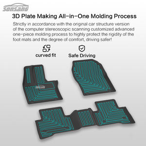 Sonsang เสื่อปูพื้นรถยนต์ TPE ผู้ผลิตในประเทศไทยพรมรถ3D สุดหรู5D - Product Image 3