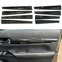 Accessoires automobiles, décoration intérieure, autocollant de garniture de porte intérieure pour Toyota Hilux 2015 à 2023