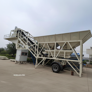 Venta caliente Planta de hormigón Pequeña Mini Ready Hzs60 Planta de dosificación de hormigón en venta Planta de hormigón Planta de dosificación de hormigón - Product Image 1