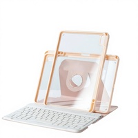 Étui de protection pour clavier de tablette X8A/X9 de 11 pouces, support rotatif à 360 degrés, coque de protection en acrylique