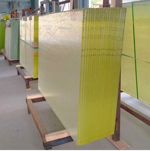 Plaque de verre au plomb 3mm 4mm 5mm Protection contre les rayons X Protection contre les radiations Couleur jaune transparente Usage industriel Marque Wxh Shandong - Product Image 1