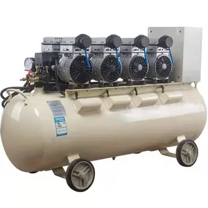 Manufacturers wholesale high-quality 1600W*4-160L oil-free silent air compressors for cars