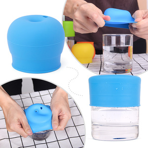 BPA Cấp Thực Phẩm Miễn Phí Silicone Rơm Tràn Bằng Chứng Nắp Bụi Bằng Chứng Phổ Phù Hợp Tái Sử Dụng Silicone Rơm Nắp Cho Ly - Product Image 2