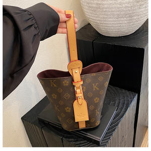 Mode Sac Luxe marque sac à main femme 2025 nouvelle couleur Collision loisirs seau sac Niche Texture luxe bandoulière sacs à main - Product Image 2