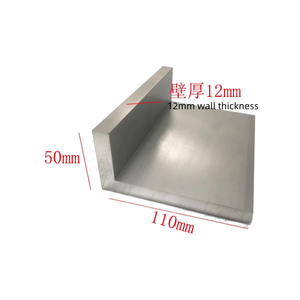 Ángulo en L <span class=keywords><strong>desigual</strong></span> Código de ángulo de aleación de aluminio 50x110x12 Ángulo recto industrial de alta productividad - Product Image 1
