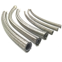 Selang Hidrolik SAE 100 R14 Tabung PTFE Selang Anyaman Baja Tahan Karat 304 Tersedia Pemotongan Selang Suhu -54 204C Merek Xinchi I.D.