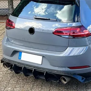 ดิฟฟิวเซอร์กันชนหลังทรง Golf MK7.5 TCR ปี 2017-2020 พร้อมครีบสปอยเลอร์และชุดแต่งรอบคัน - Product Image 4