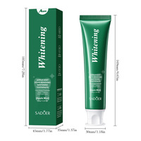 Dentifrice SADOER saveur menthe et fruits 120g, blanchiment des dents, nettoyage buccal, vente en gros directe usine transfrontalière
