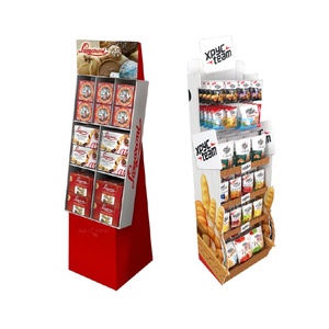 Exhibidores de Cartón Corrugado Personalizados para Supermercados, para Exhibición de Chocolate y Snacks en Tiendas - Product Image 1