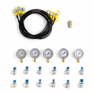 ชุดทดสอบแรงดันไฮดรอลิกแบบสากล 5 เกจ - Product Image 2