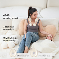 Tire-lait électrique portable mains libres Double pompe d'allaitement portable de qualité hospitalière pour les nouvelles mamans