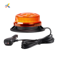 Nuevas Balizas de Luz LED Amarilla Estroboscópica de Emergencia Giratoria Intermitente 12/24V, Accesorio para Tractor y Coche