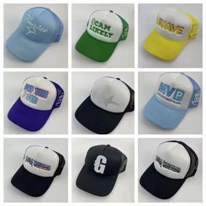 High Quality Fashion 5 Panels Baseball Cap with Rope Trucker Hat Star Embroidered Mesh Outdoor Fishing Corduroy Canvas - Product Image 6
