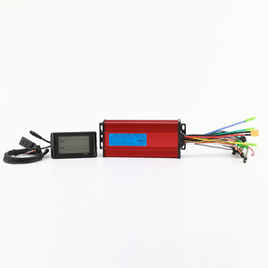 Kit d'instrument à écran large SW900 rouge 15 tubes, kit de contrôleur 15-MOSFET, 36V/48V/52V/60V/72V, 1200W/1500W L907 - Product Image 4