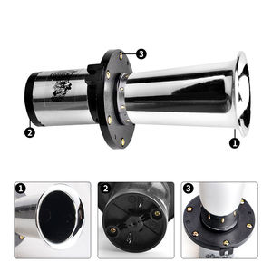 Klaxon d'air de <span class=keywords><strong>voiture</strong></span> antique Ahooga 12V Vintage OO-GA Classique pour Ford Model T Style Old School Chrome 115dB Universel - Product Image 4