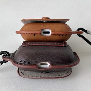 Étui en cuir PU durable de luxe pour <span class=keywords><strong>Airpods</strong></span> 4 avec support de porte-clés anti-perte housse de charge sans fil pour <span class=keywords><strong>Airpods</strong></span> <span class=keywords><strong>Pro</strong></span> 2 - Product Image 2