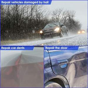 Extracteur de réparation de dépression de <span class=keywords><strong>voiture</strong></span> réutilisable Outil de ventouse de <span class=keywords><strong>pompe</strong></span> à main bleue pour l'outil de véhicule de retrait de dépression de corps flexible - Product Image 6