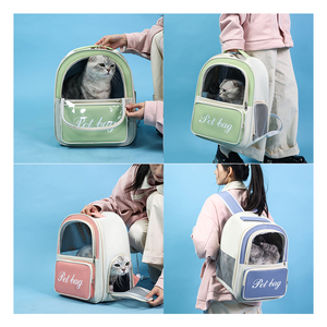 Kediler köpekler için özelleştirilmiş su geçirmez sırt çantası evcil hayvan taşıyıcı <span class=keywords><strong>Pet</strong></span> seyahat taşıyıcısı çanta - Product Image 2