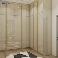 Dressings Dressing Dressets Custom Sublime Chambre à coucher Penderies de plain-pied Luxe Chine Meubles de maison Moderne en bois