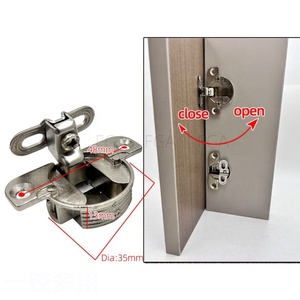 Bisagra Oculta de Aleación de Zinc de 97 Grados para Muebles, 35mm, Especial para Gabinetes de Cocina, Sala de Estar y Dormitorio - Product Image 2
