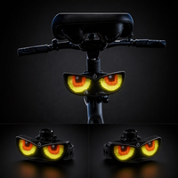 Luz Trasera LED Programable de Alta Tecnología con Control por Aplicación, Recargable por USB, Pantalla de Píxeles Animados DIY, Luminosa, Inteligente, para Fiestas y Cosplay