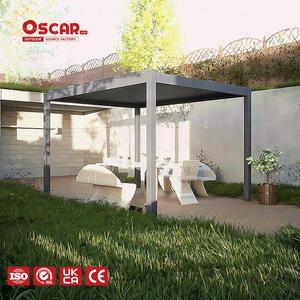 <span class=keywords><strong>Abri</strong></span> extérieur moderne imperméable <span class=keywords><strong>3x3</strong></span> avec stores enrouleurs pour patio, <span class=keywords><strong>jardin</strong></span>, parking, pergola - Product Image 1