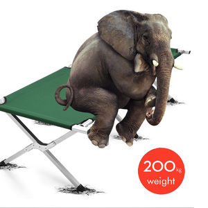 CHENYUE <span class=keywords><strong>Lettino</strong></span> <span class=keywords><strong>da</strong></span> <span class=keywords><strong>Campeggio</strong></span> Pieghevole con Telaio in Acciaio, Leggero e Resistente per Esterni - Product Image 4