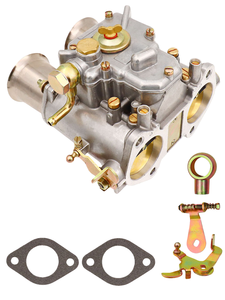 Double 48mm Tirant Latéral Véritable Haute Qualité <span class=keywords><strong>Weber</strong></span> 48 DCOE Racing Carburateur Assy Classique Pièces De Voiture pour Datsun Ford Triumph Porsche - Product Image 5