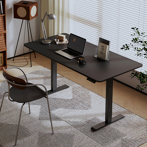 D-1B Bureau debout électrique intelligent à double moteur abordable, tables de bureau réglables <span class=keywords><strong>en</strong></span> <span class=keywords><strong>hauteur</strong></span>, cadre de bureau relevable - Product Image 1