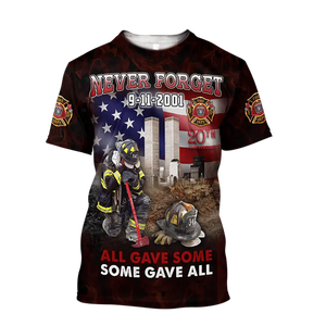 Santo pompiere personalizzato progettato t-shirt da uomo all'ingrosso in poliestere girocollo traspirante abbigliamento per il tempo libero estivo comodo t-shirt - Product Image 3