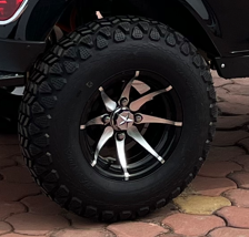 WELIFTRICH En stock, voiturette de golf électrique tout-terrain 4x4, 4 places - Product Image 3