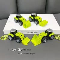 Vente en gros de véhicule de ferme jouet en PVC écologique mousqueton porte-clés pendentif sac à dos pour les élèves du primaire porte-clés de voiture