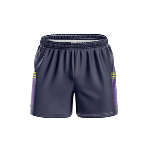 <span class=keywords><strong>Shorts</strong></span> <span class=keywords><strong>de</strong></span> <span class=keywords><strong>rugby</strong></span> <span class=keywords><strong>de</strong></span> ligue australienne pour hommes, impression par sublimation, faible MOQ, tous les clubs, entraînement, avec poches - Product Image 6