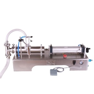 Semi-automatic High Accuracy Liquid Filling Machine Self-fluid Water Juice Beverage Quantitative Filling Machine - Product Image 1
