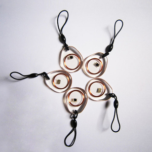 Portachiavi <span class=keywords><strong>RFID</strong></span> Smart F08 1K 13.56Khz, Lettura/Scrittura, <span class=keywords><strong>Tag</strong></span> in Epossidica ABS Impermeabile, ISO 14443A, Carta Aziendale, Tessera per Hotel - Product Image 5