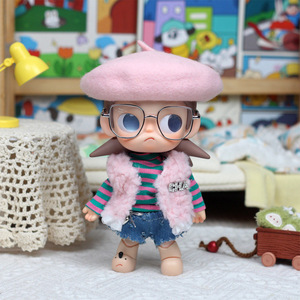 Vêtements de poupée Ga Zi Jie, tenue Spicy Girl, peluche CHA Zsiga, petit vêtement à 8 points pour poupées de 20 cm - Product Image 1