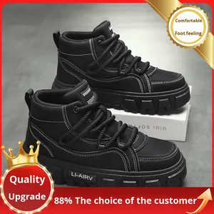 Chaussures Homme 2025 Nouvelle Collection Automne Hiver Sport Décontracté Extérieur Polyvalent Tendance Semelle Épaisse Rehaussante Légères - Product Image 6