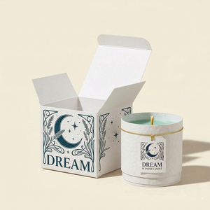 Boîte en papier personnalisée pour bougie parfumée <span class=keywords><strong>Dream</strong></span>, emballages de luxe pour bougies - Product Image 2