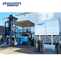Usine de production de glace en tubes Focusun - Entreprise complète de glace en sacs, prête à l'emploi