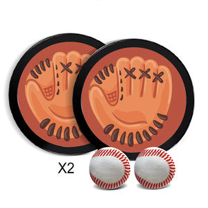 Set di Sport all'aria aperta per bambini che ricevono e che Dribbling pratica il giocatore ha lanciato a mano la palla da Baseball - Product Image 2